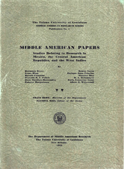 Middle American Papers